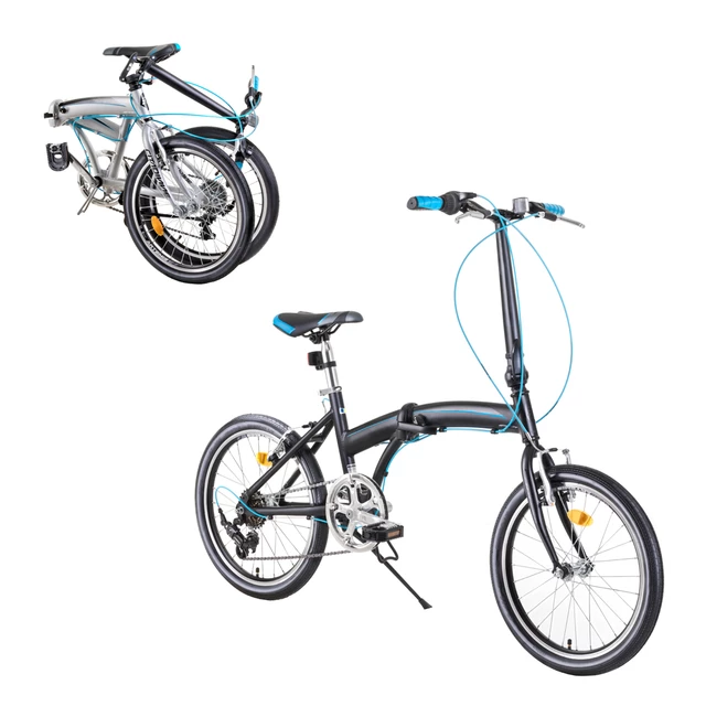 Folding Bike DHS Folder 2095 20” – 2019 - Grey - Black