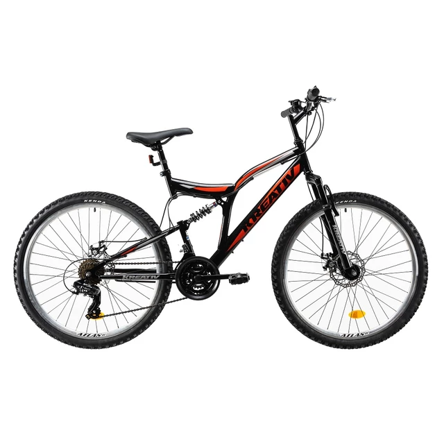 Kreativ 2643 26" - Vollgefedertes Fahrrad - Modell 2019 - schwarz