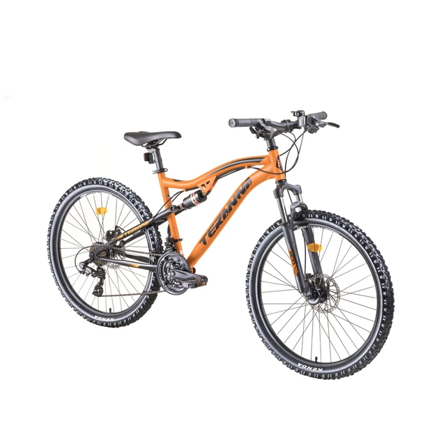 Full-Suspension Bike DHS Teranna 2645 26” – 2019 - Black - Orange