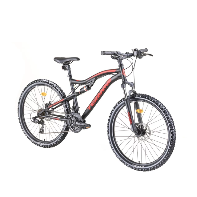 Full-Suspension Bike DHS Teranna 2645 26” – 2019 - Orange - Black