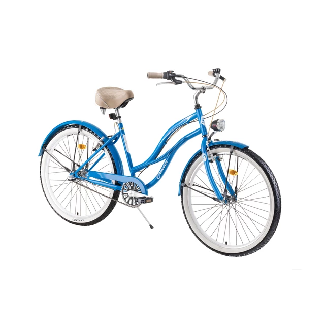 Dámsky mestský bicykel DHS Cruiser 2698 26" 4.0 - blue