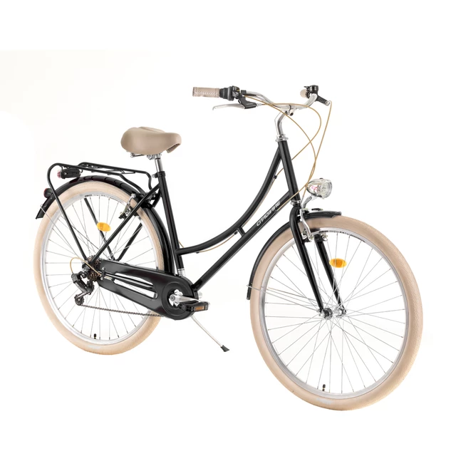 Mestský bicykel DHS Citadinne 2834 28" 4.0 - Black
