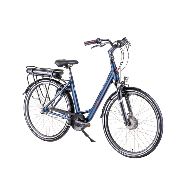 Mestský elektrobicykel Devron 28124A 28" 4.0 - Black - blue
