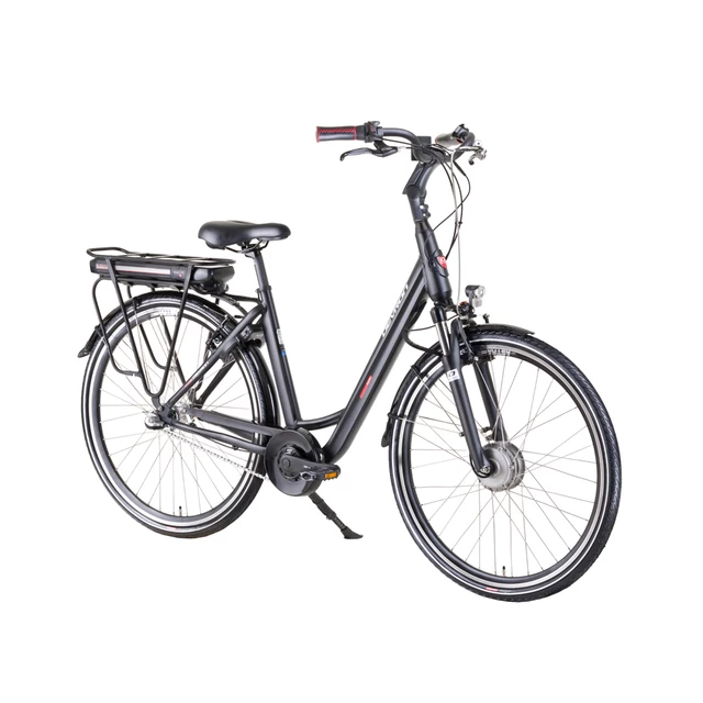Elektryczny rower miejski Devron 28124 28" 4.0 - Czarny