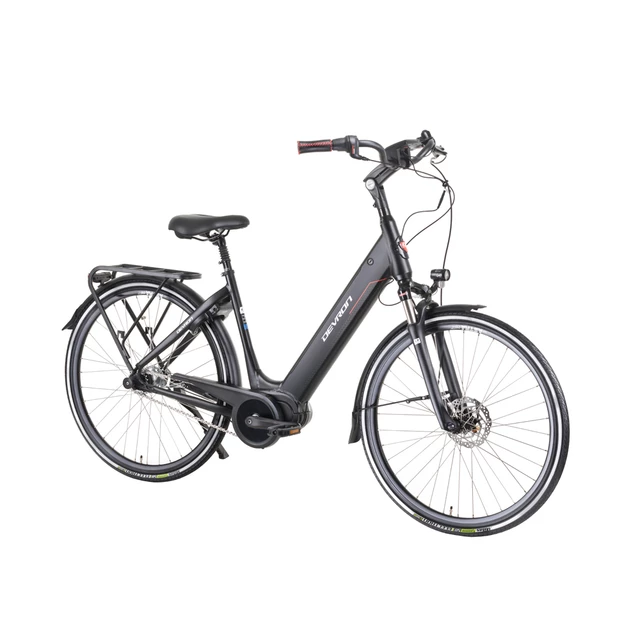 Devron 28426A 28" - Stadt Elektrofahrrad Modell 2019 - schwarz - schwarz