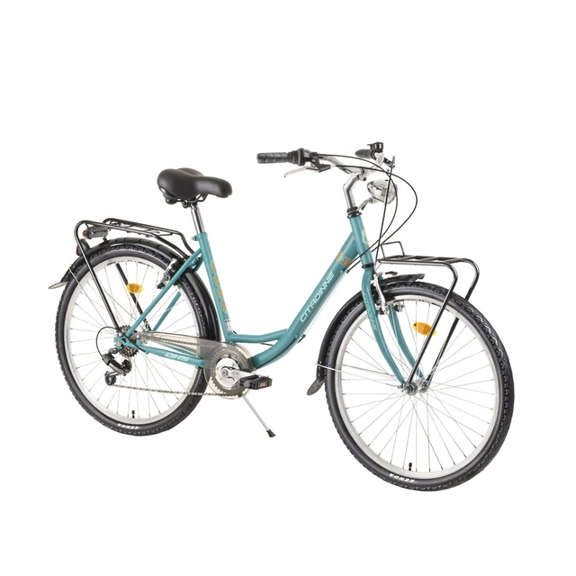 Městské kolo DHS Citadinne 2634 26" - model 2021 - Turquoise