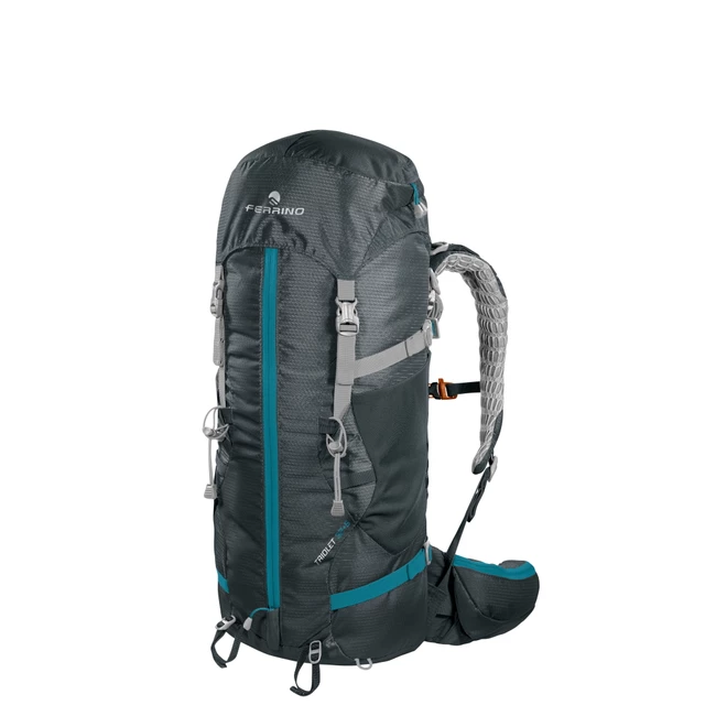 Mountaineering Backpack FERRINO Triolet 32+5 - Black-Blue - Black-Blue