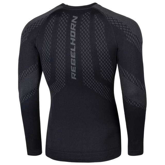 Motoros thermo felső Rebelhorn Active II Long Sleeve - fekete-szürke