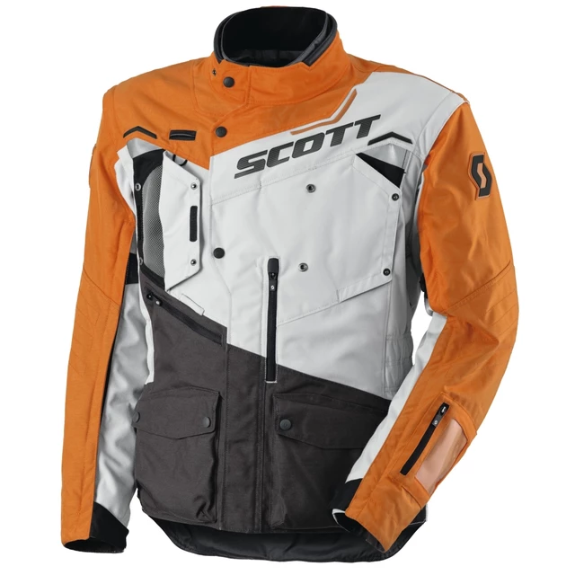 Moto bunda SCOTT Dualraid TP MXVI - XXL (58) - šedo-oranžová