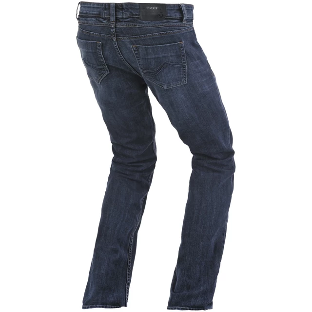 Dámské jeansové moto kalhoty SCOTT W's Denim XVI - tmavě modrá