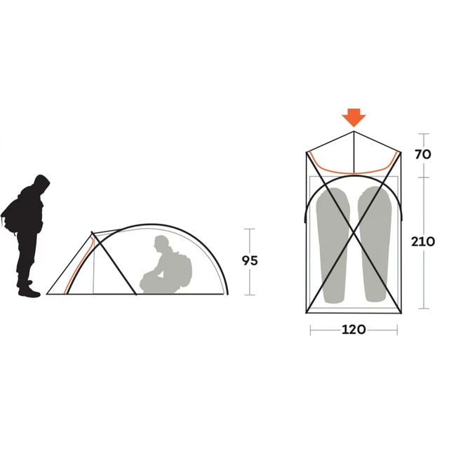 Expedition Tent FERRINO Namika 2