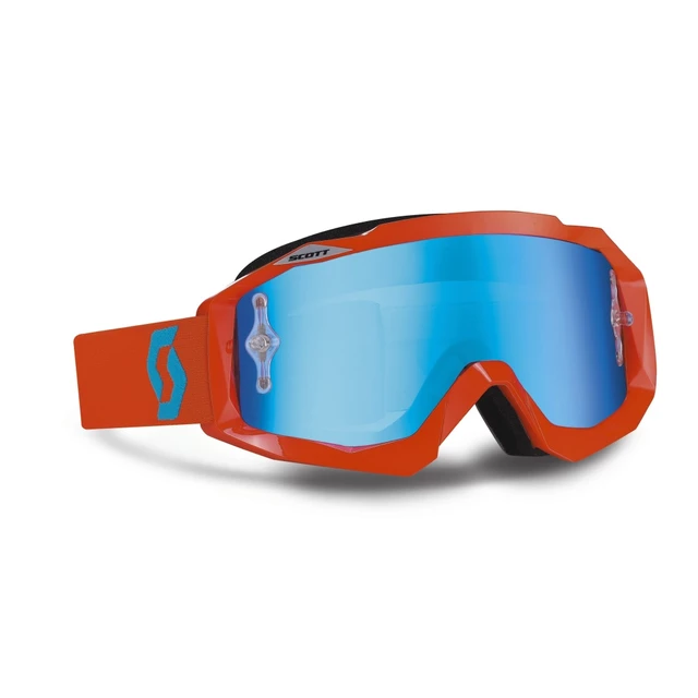 Motorcycle Goggles Scott Hustle - Orange - Orange