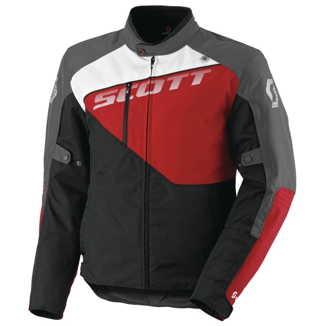 Moto bunda SCOTT Sport DP - čierno-červená - čierno-červená