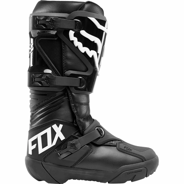 Motokrosové boty FOX Comp X Black - černá
