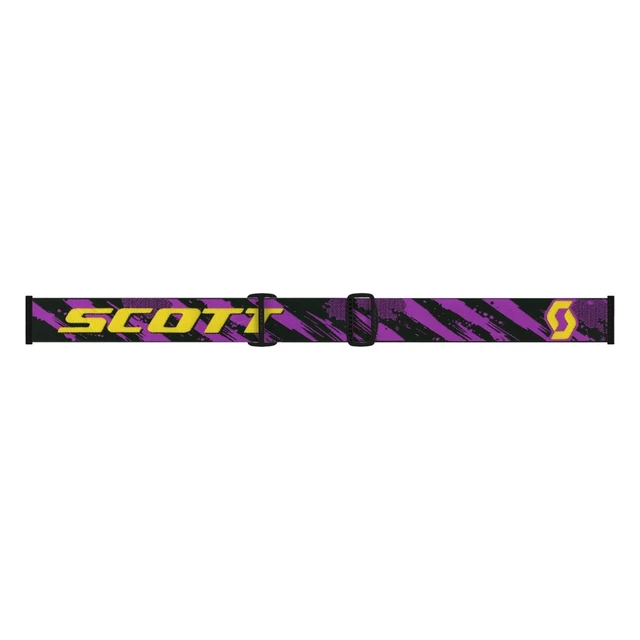 Moto Glasses SCOTT Tyrant MXVI - Zebra Purple-Yellow-Yellow Chrome