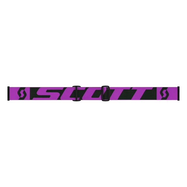 Moto Goggles Scott Hustle MXVI - Oxide Purple-Black-Silver Chrome