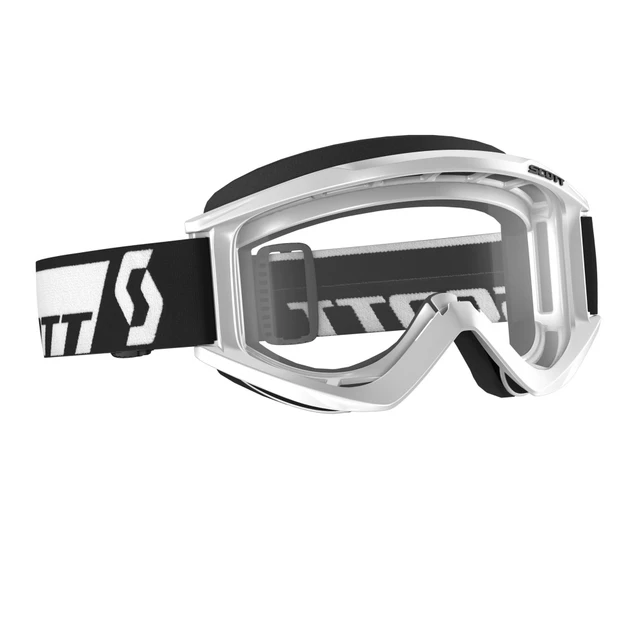Motocross Goggles Scott Recoil Xi MXVI - White - White