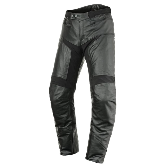 Kožené moto kalhoty SCOTT Tourance Leather DP - XXL (38) - černá