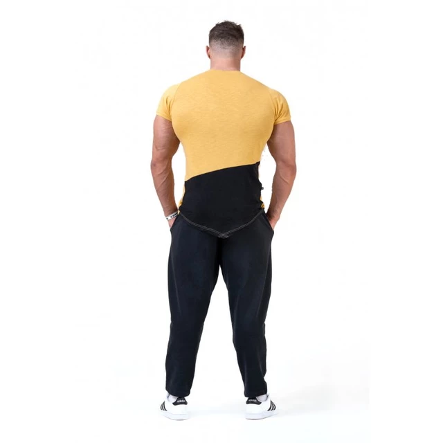 Męskie spodnie dresowe Nebbia Beast Mode On 186 - Czarny