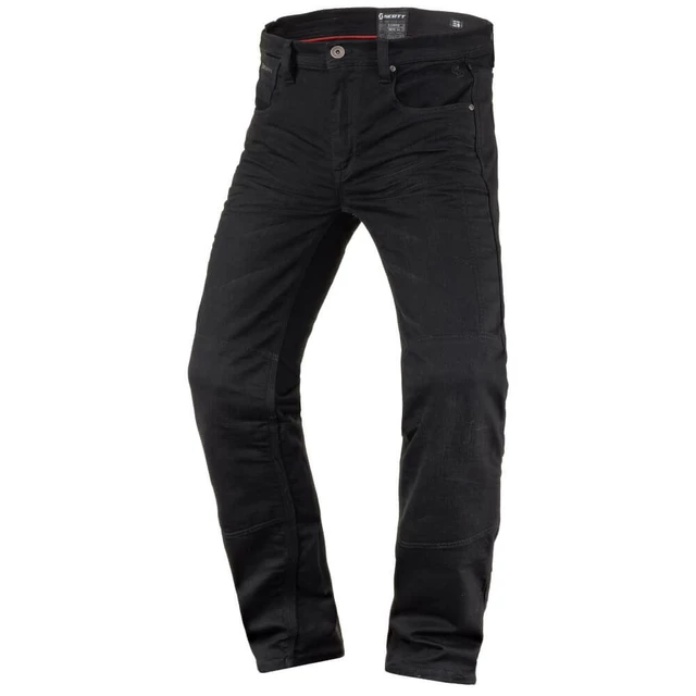 Moto kalhoty SCOTT Denim Stretch MXVII - černá - černá