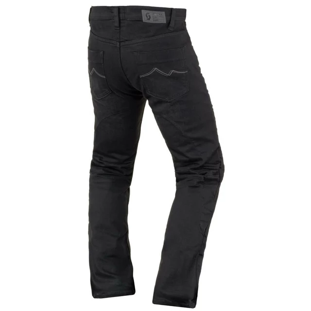 Moto kalhoty SCOTT Denim Stretch MXVII - černá