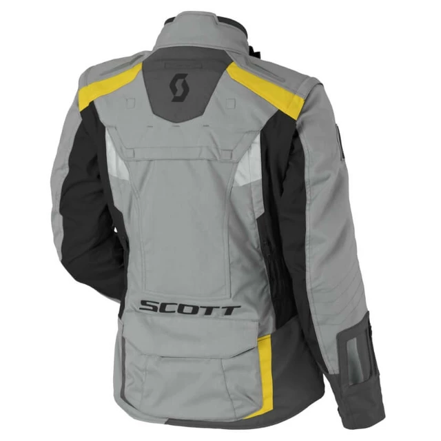 Dámská moto bunda SCOTT W's Dualraid DP MXVII - Grey-Yellow