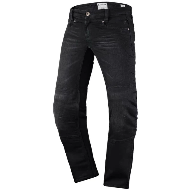 Dámské moto kalhoty SCOTT W's Denim Stretch MXVII - L (38) - Black