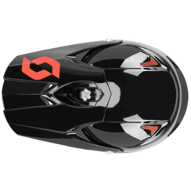 SCOTT 350 Pro MXVII Motocross Helm - Black-Orange