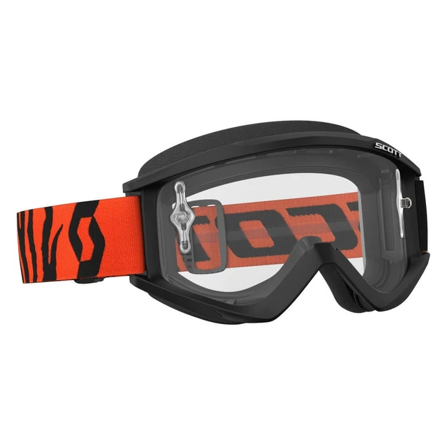 Motocross Goggles SCOTT Recoil Xi MXVII Clear - Blue-Fluorescent Pink - Black-Fluorescent Orange