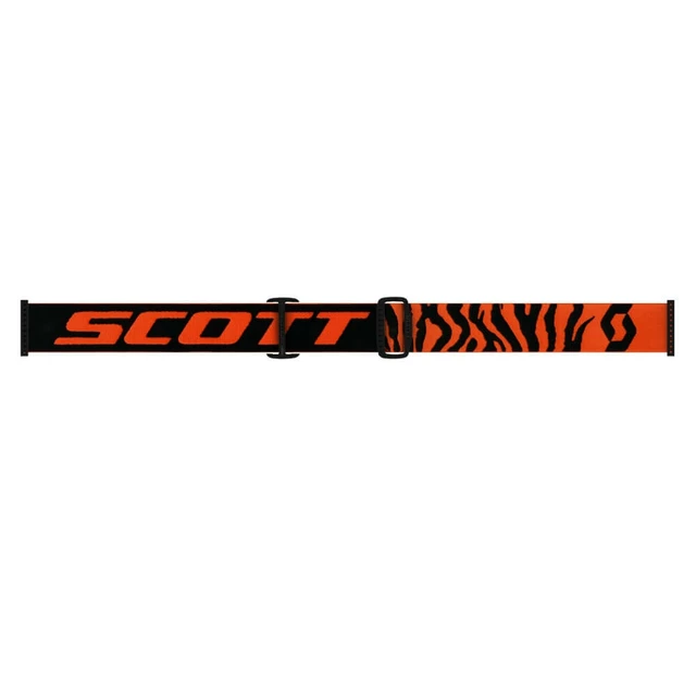 Motocross Goggles SCOTT Recoil Xi MXVII - Black-Fluorescent orange-Silver chrome