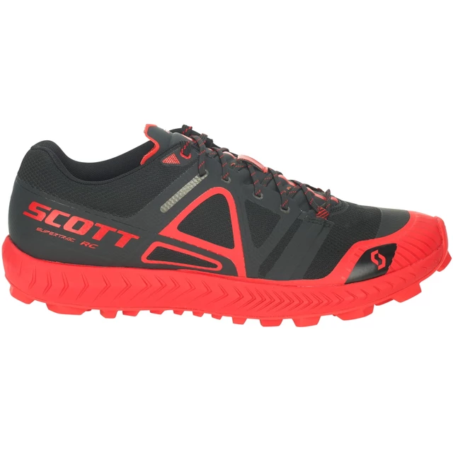 Pánské trailové boty Scott Supertrac RC - Black/Red