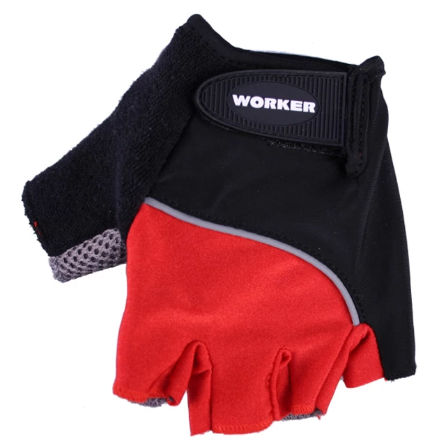 Cycling and Fitness Gloves WORKER S900 - XL - Red