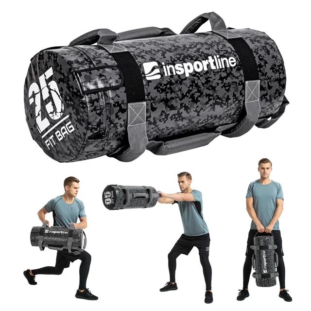 inSPORTline Fitbag Camu 25 kg Fitness Bag mit Griffe