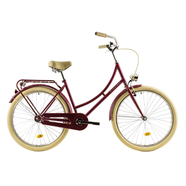 Mestský bicykel DHS Citadinne 2632 26'' - model 2018 - 2.akosť - Dark Pink