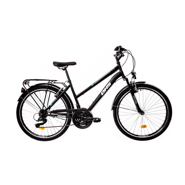 Mestský bicykel DHS 2654 26" - model 2021 - Black