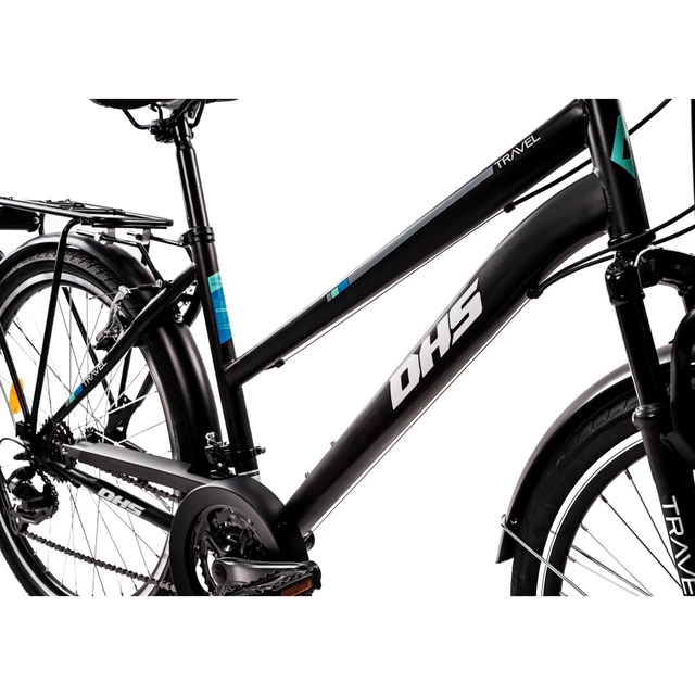 DHS 2654 26" Citybike - Modell 2021 - schwarz