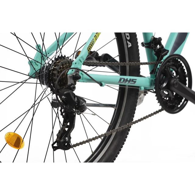 Dámsky horský bicykel DHS Terrana 2722 27,5" 7.0 - Turquoise