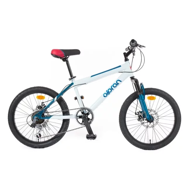 Dětské kolo Olpran Agilis Disc ALU 20" - model 2026 - šedá/tmavě modrá - šedá/tmavě modrá