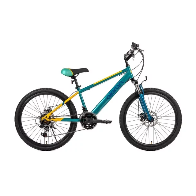 Juniorské kolo Olpran Gryllus ALU 24" - model 2026 - žlutá/zelená - žlutá/zelená