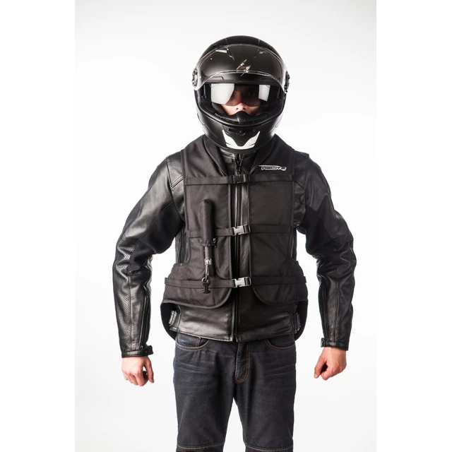 Airbag Vest Helite Turtle 1 Black Extra Wide - Black