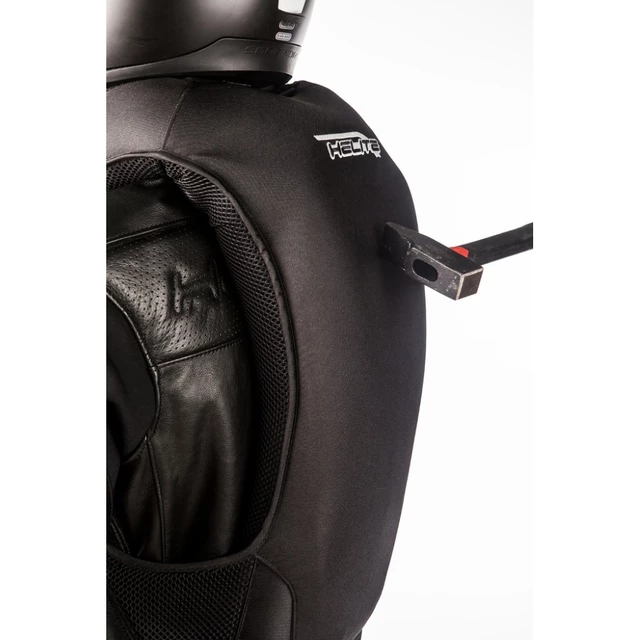 Airbagová vesta Helite Turtle černá 1 rozšířená, mechanická s trhačkou - černá, XL