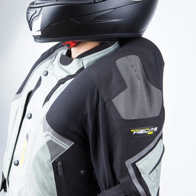 Airbag-Jacke Helite Touring aus Textil - grau