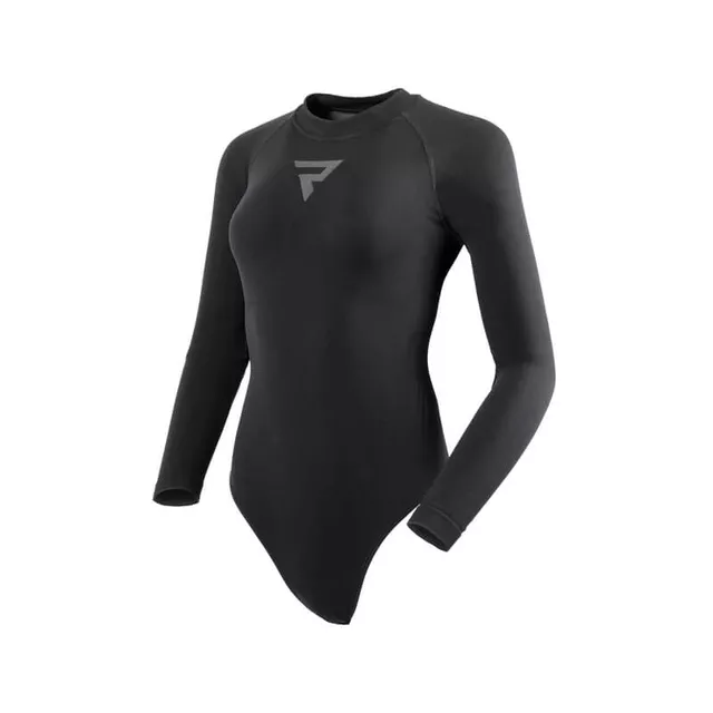 Dámské moto thermo triko/body Rebelhorn Freeze II Lady BD - černá - černá