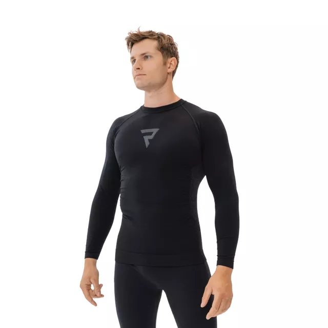 Moto thermo triko Rebelhorn Freeze II Jersey - černá-kamufláž