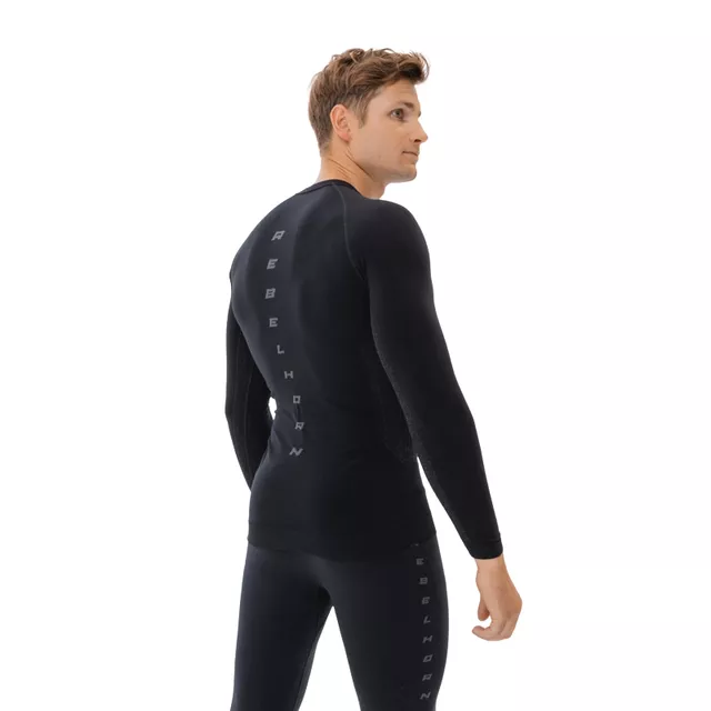 Moto thermo triko Rebelhorn Freeze II Jersey - černá-kamufláž