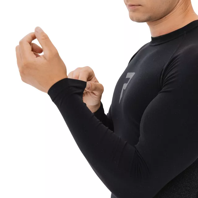 Moto thermo triko Rebelhorn Freeze II Jersey - černá-kamufláž