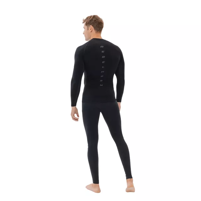 Moto thermo triko Rebelhorn Freeze II Jersey - černá-kamufláž
