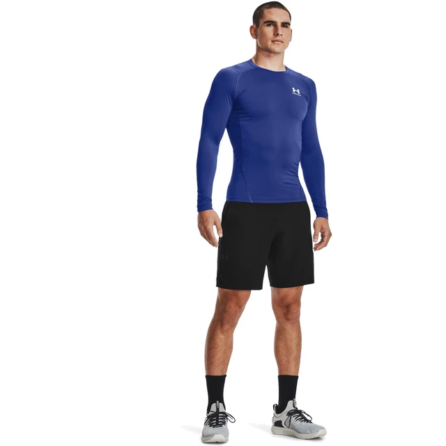 Men’s Compression T-Shirt Under Armour HG Armour Comp LS - Royal