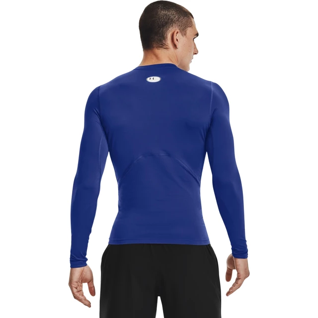 Men’s Compression T-Shirt Under Armour HG Armour Comp LS - Red