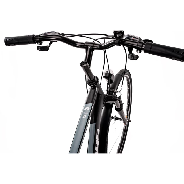 Męski rower trekkingowy DHS 2855 28" - model 2021 - Czarny